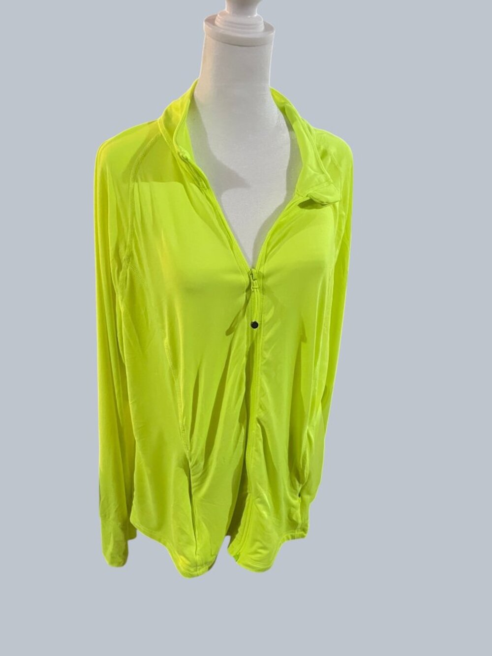 Ideology Lightweight Neon Green Jacket, Size XXL
